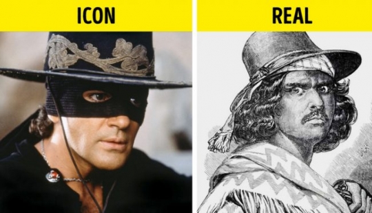 8 real faces hidden behind famous icons