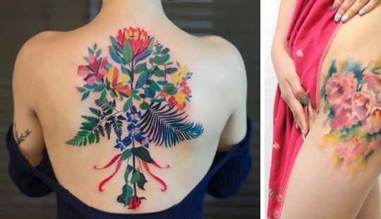 8 tattoo artists who make flowers immortal