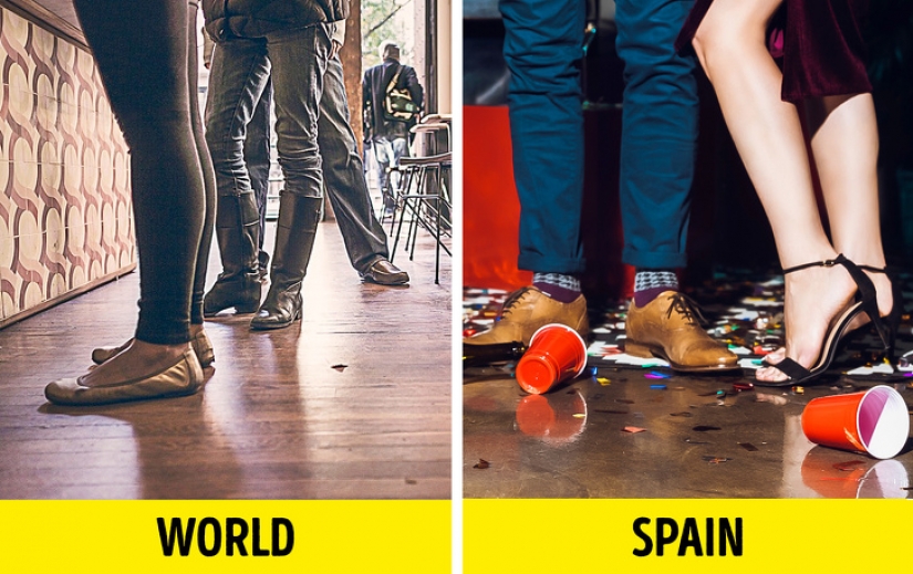 9 cosas comunes en España que parecen salvajes al resto del mundo
