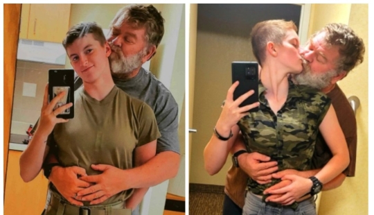 A 19-year-old American woman married a 61-year-old man and claims to be happy A 19-year-old American woman married a 61-year-old man and claims to be happy