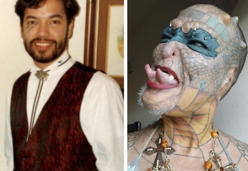A banker from the USA paid 6 million to change his life and become a "reptiloid"