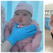 A big miracle: in the UK, a baby hero weighing 6 kg was born