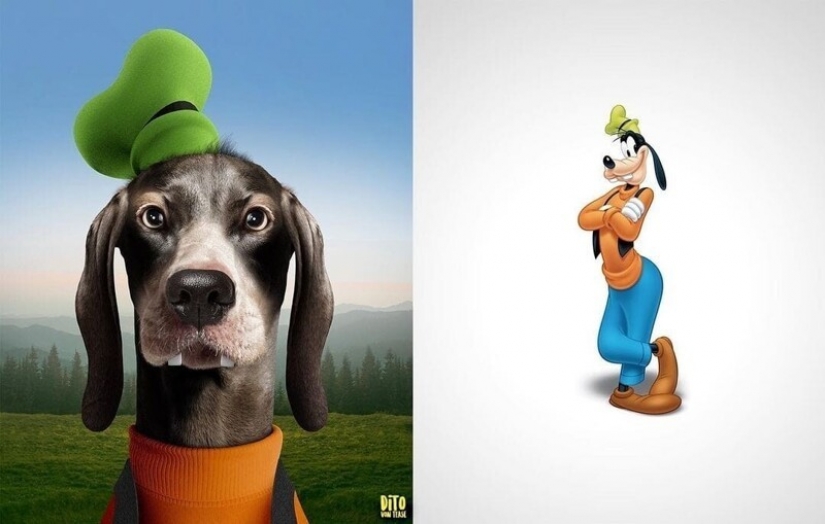 A digital artist from Italy showed how cartoon animals would look in reality