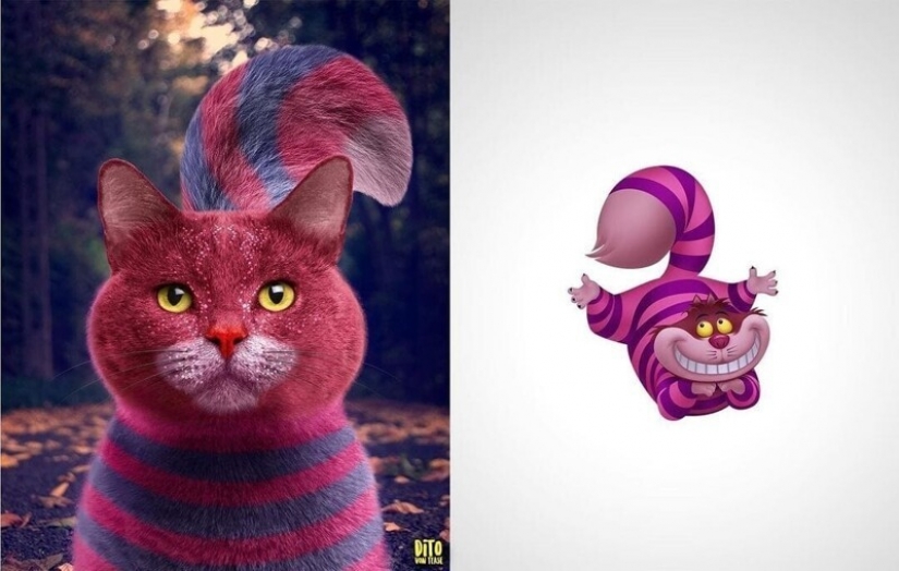 A digital artist from Italy showed how cartoon animals would look in reality