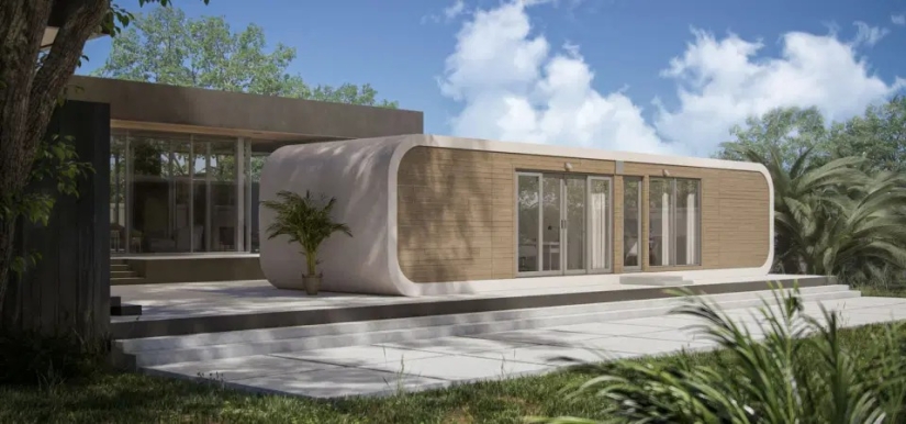 A house from a printer: an American company offers stunning 3D housing, which is built in a day