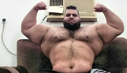 A man the size of a train: The "Iranian Hulk" shares details of his life and is going to MMA