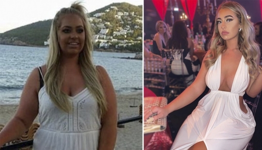 A resident of the UK lost 2 times weight after she did not fit into a dress