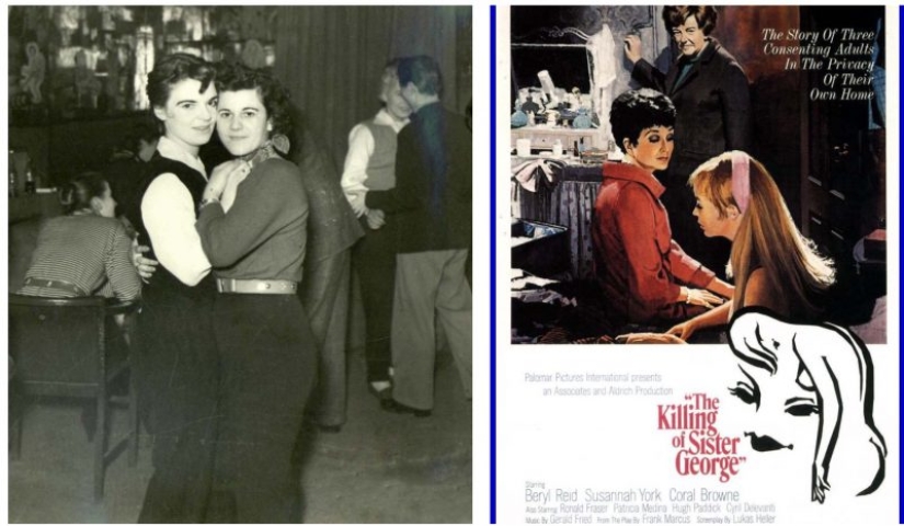 A vicious relationship: a lesbian club and the black comedy "The Murder of Sister George"