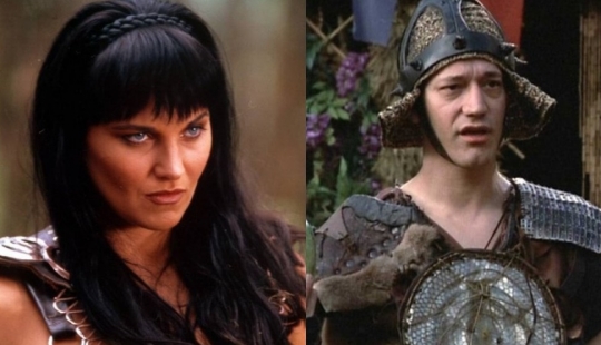 Actores de la serie de televisión " Xena. Reina Guerrera " entonces y ahora