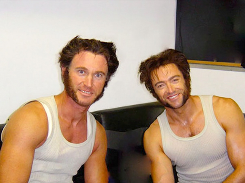 Actors and their stunt doubles