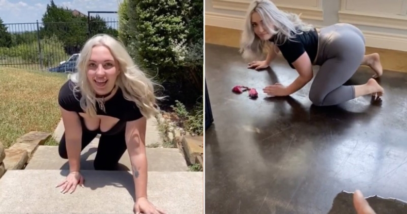 American woman quit her job and started impersonating a dog for money on OnlyFans