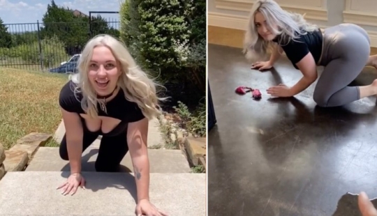 American woman quit her job and started impersonating a dog for money on OnlyFans