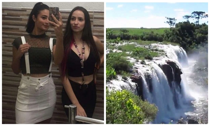 Amigos inseparables de Brasil se estrellaron hasta la muerte, cayendo en una cascada desde una altura de 30 metros