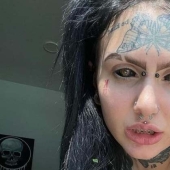 An American woman who spent 3 million on modifications is feared by people and is called a demon