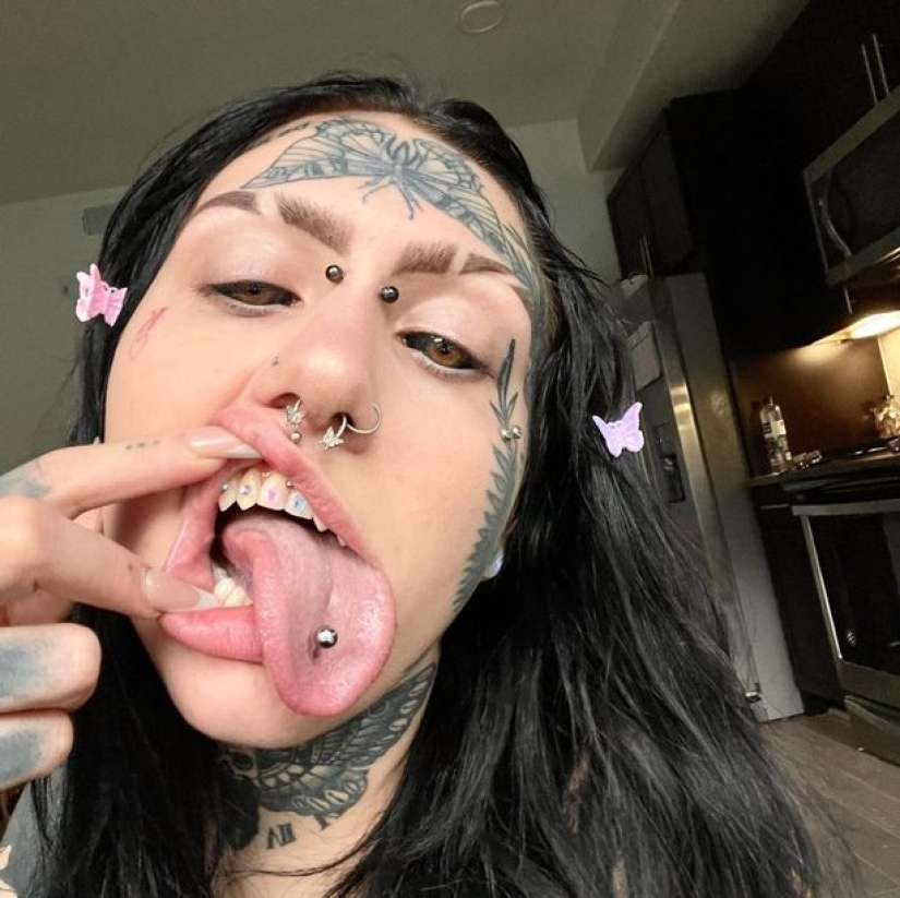 An American woman who spent 3 million on modifications is feared by people and is called a demon