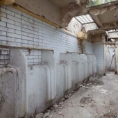 An architect from England turned an abandoned public toilet in the house of his dreams