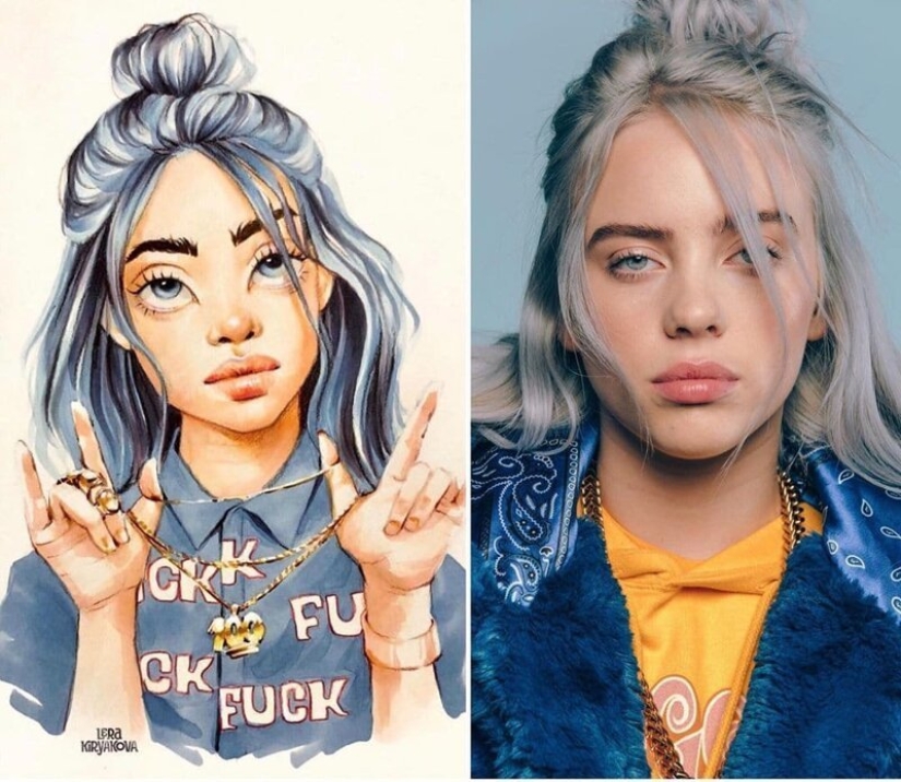 An artist from Tula turns celebrities into toons and it's great