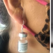 An Australian fashion brand has released earrings in the form of a vaccine. Disputes broke out in the Network