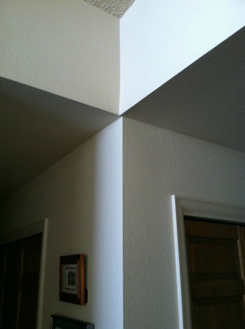 And so it will come down: photos that will upset not only perfectionists