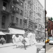 Antes y después: fotos antiguas de la ciudad de nueva York, tomada desde el mismo ángulo