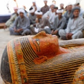 Archaeologists found the mummy of the young bride with a dowry