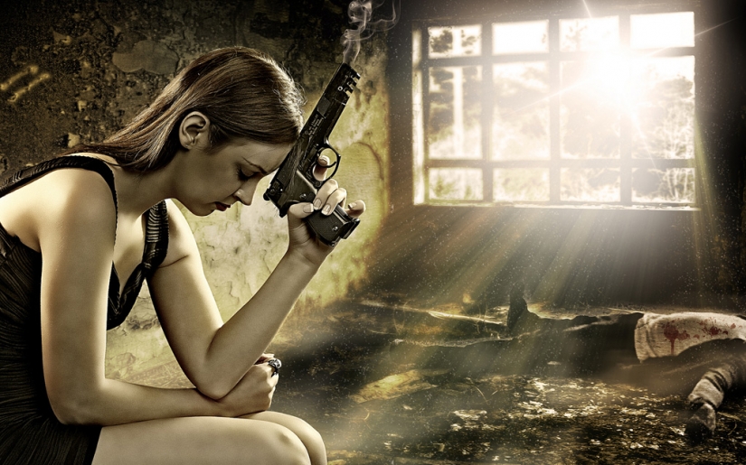 Armado y muy peligroso: la niña y su imaginación