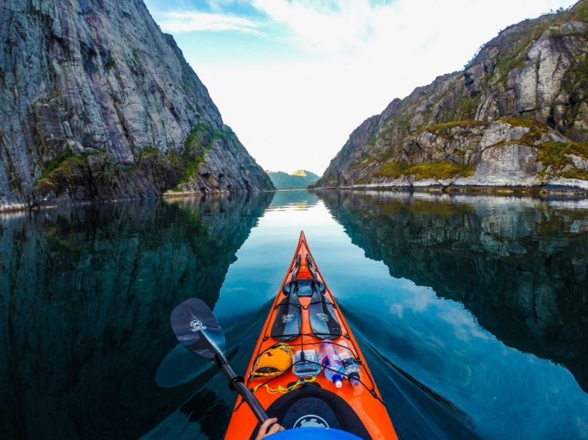 Around Norway by kayak