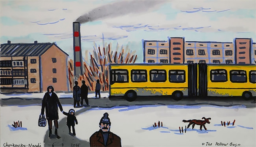 Artist Zoya Cherkasskaya humorously draws memories from her Soviet childhood