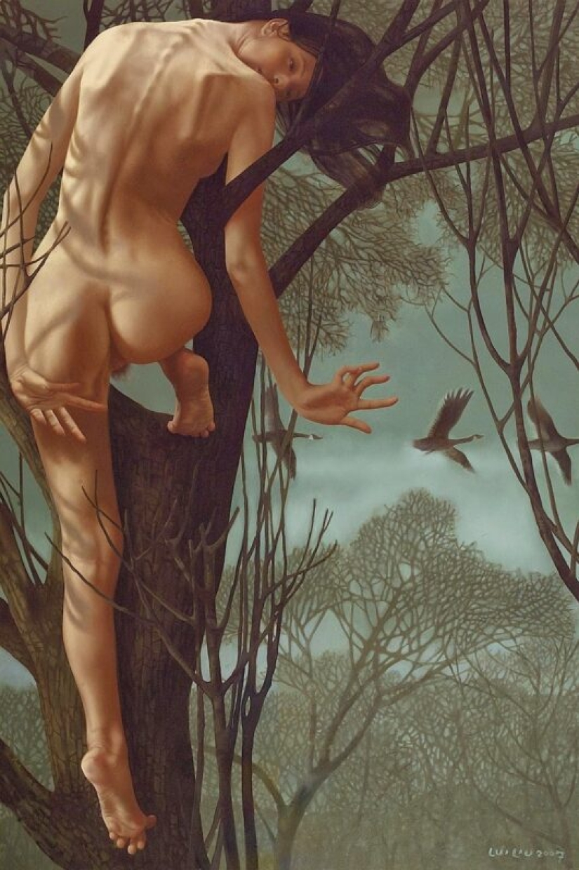 Artista surrealista Lui Liu y sus fantasías eróticas del cuerpo femenino