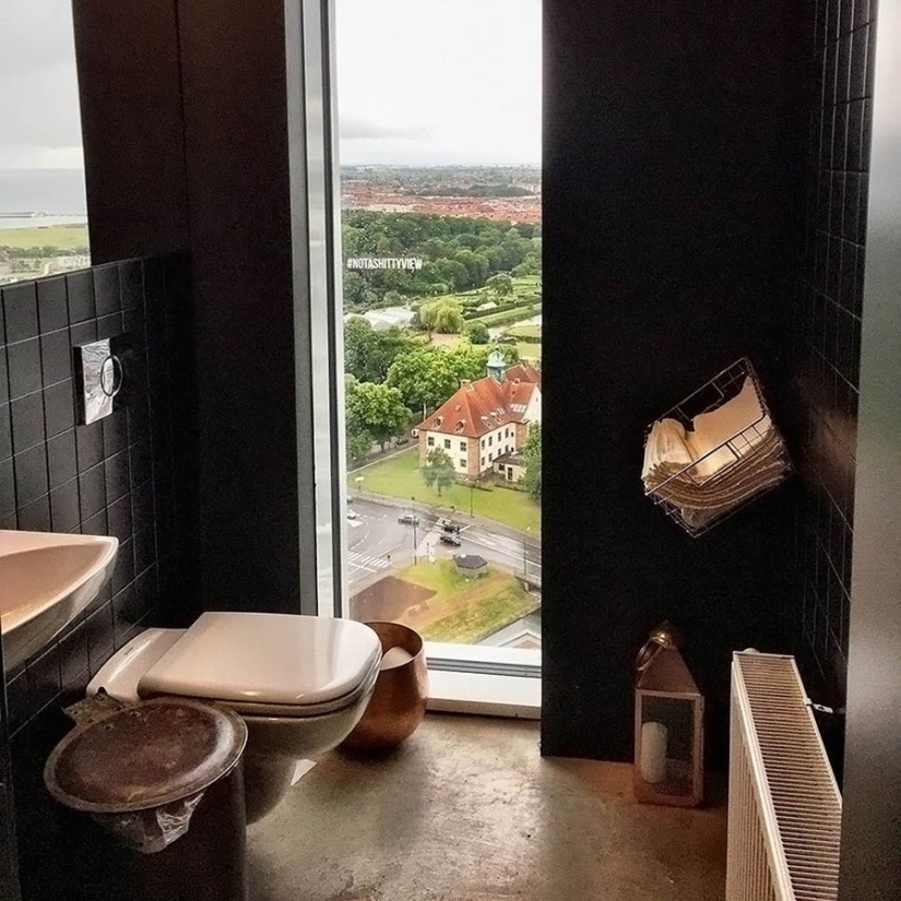 As in the palm of your hand: 20 toilet rooms from different parts of the world that amaze with magnificent views