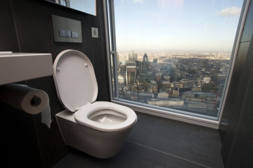 As in the palm of your hand: 20 toilet rooms from different parts of the world that amaze with magnificent views