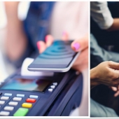 As it is safer to pay by card or smartphone?