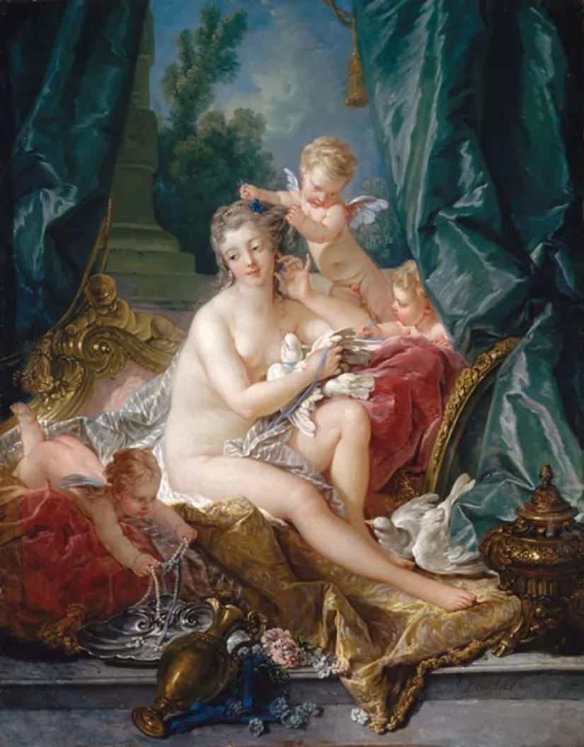 Automatons, a swing bed and other erotic amusements of the 18th century