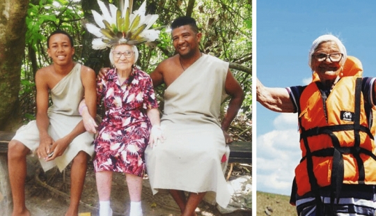 Baba Lena, quien estaba caminando sola: la historia de 91 años aventurero de Krasnoyarsk