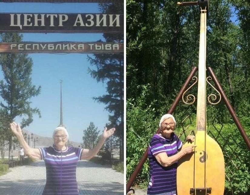 Baba Lena, who was walking alone: the story of 91-year-old adventurer from Krasnoyarsk