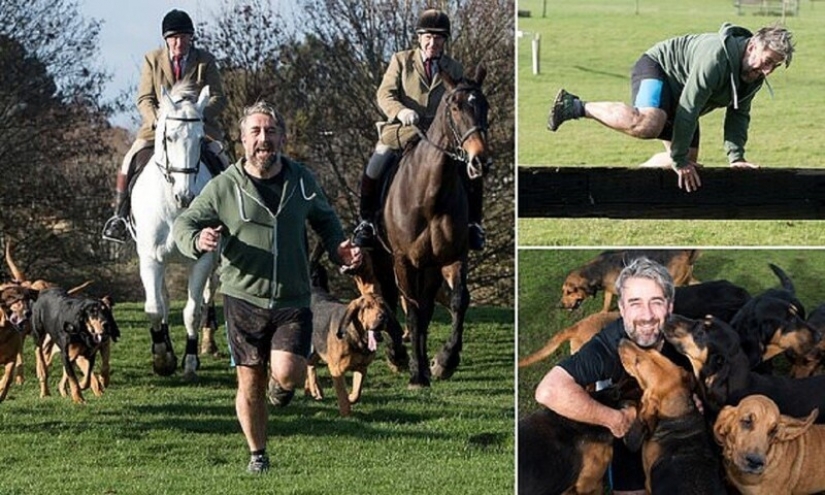 Banned in Britain, fox hunting has been replaced by hunting ... a person