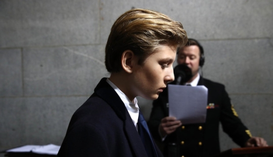 Barron Trump and 6 other children of US presidents who got from the media