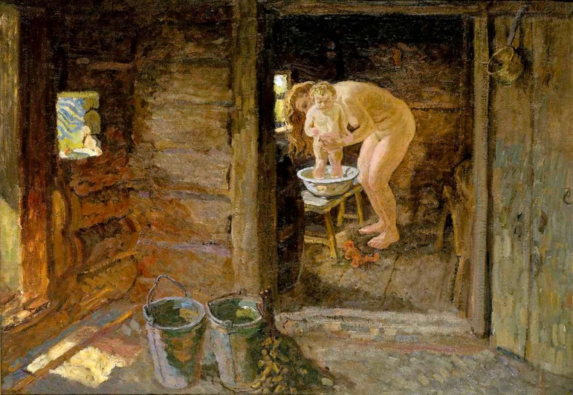 Bath through the eyes of Russian artists