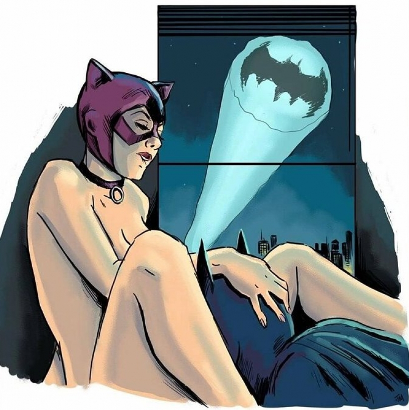 Batman doesn't do that: a cunnilingus scene was cut from the animated series "Harley Quinn"