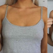 Beauty blogger showed how to enlarge breasts with makeup