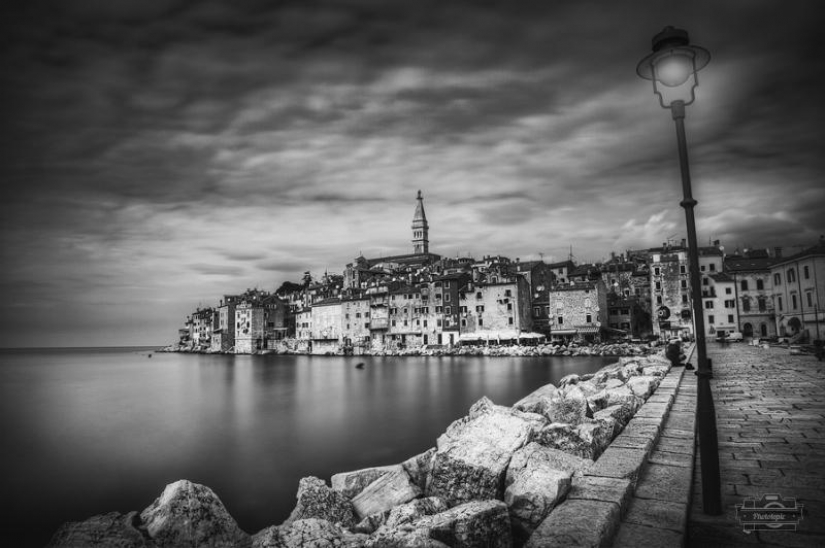 Black and white Europe in magical works of Roberto Pavic