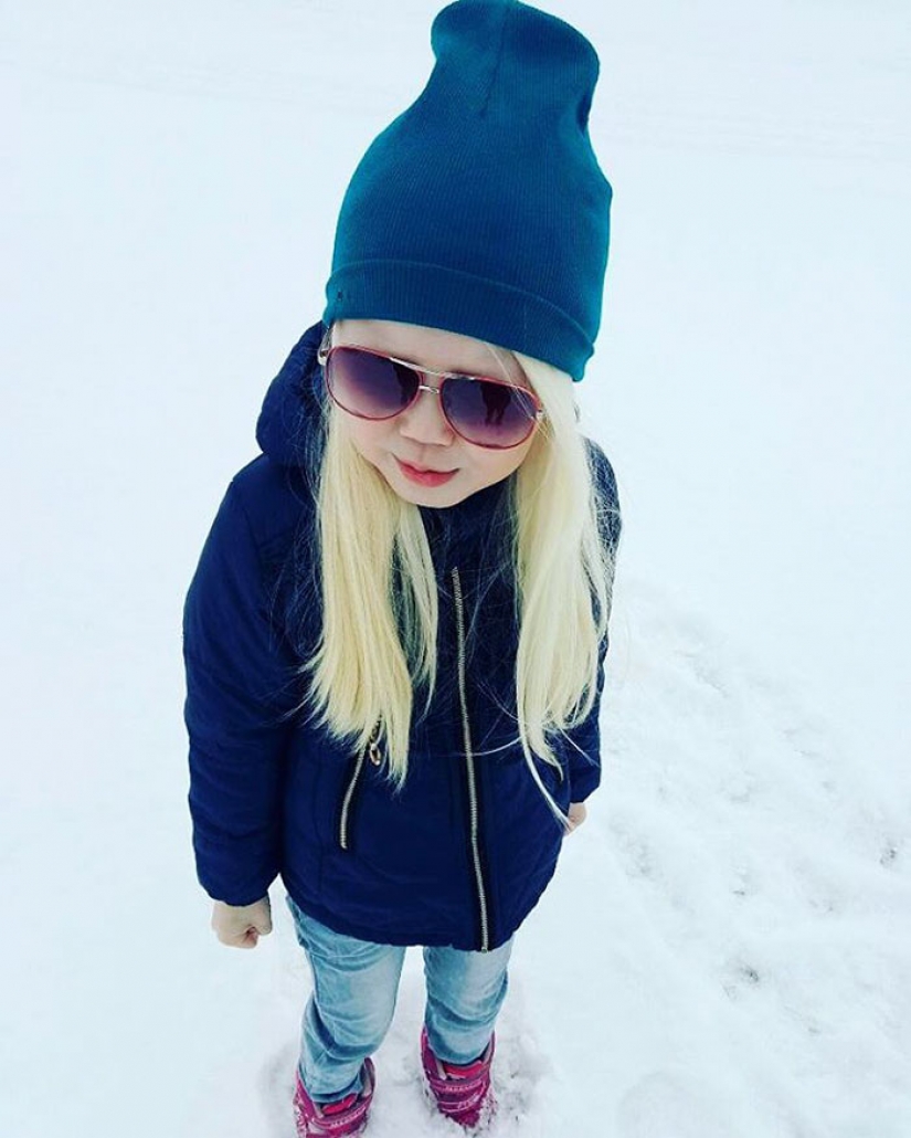 Blancanieves de Yakutia: una niña de 8 años con una apariencia rara conquistó Internet