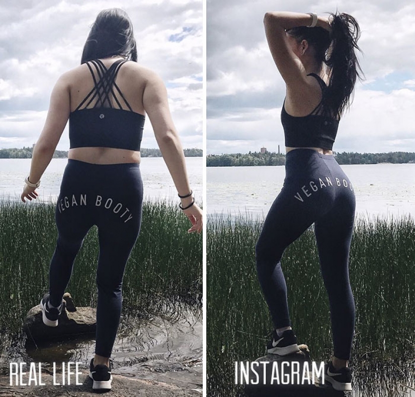 Blogger Reveals Reality Behind Instagram Photos