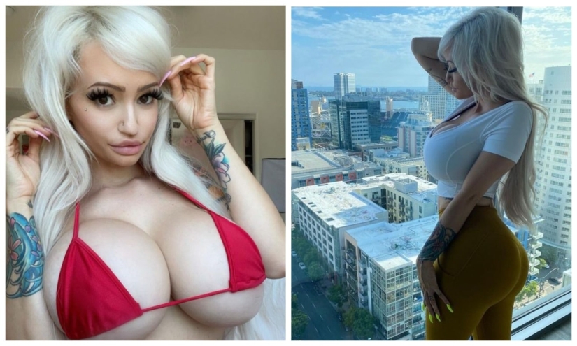 Blonde in a million: The beauty wiped everyone's nose, earning $ 2 million on OnlyFans