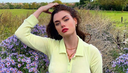 Buxom model Charlie Howard in a translucent outfit responded to the criticism of subscribers