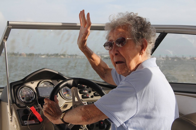 Cancer patient 90-year-old American went on a trip instead of treatment