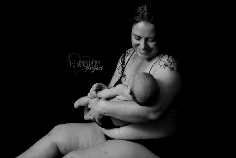 Candid photo project: how to actually look women after childbirth