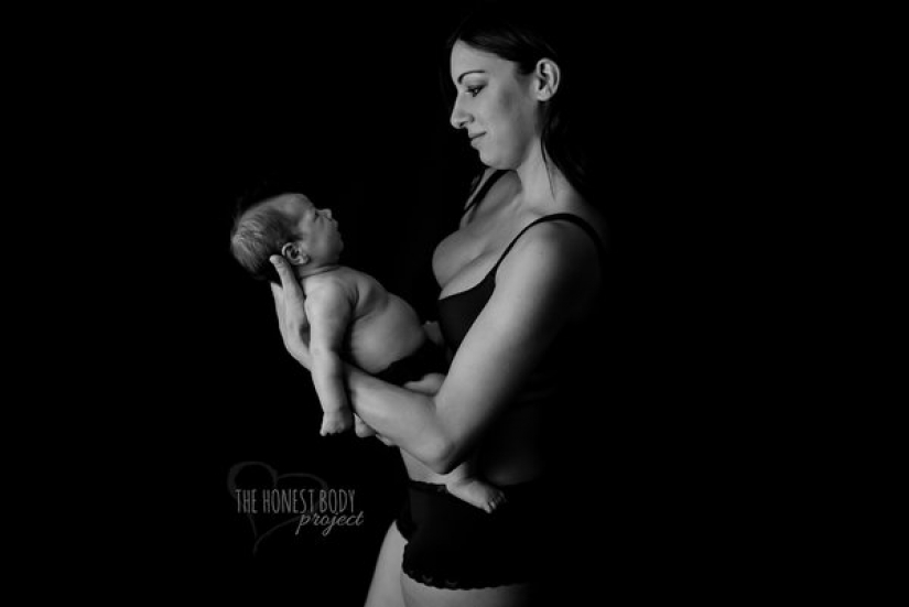 Candid photo project: how to actually look women after childbirth