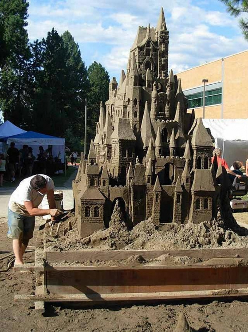 Castillos de arena que sorprenderán a tu imaginación