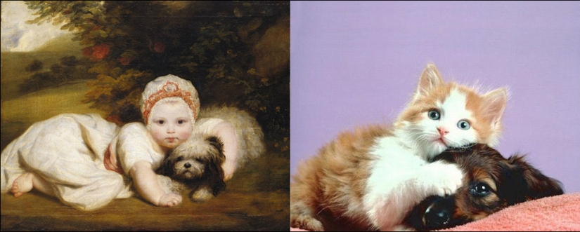 Cats and art